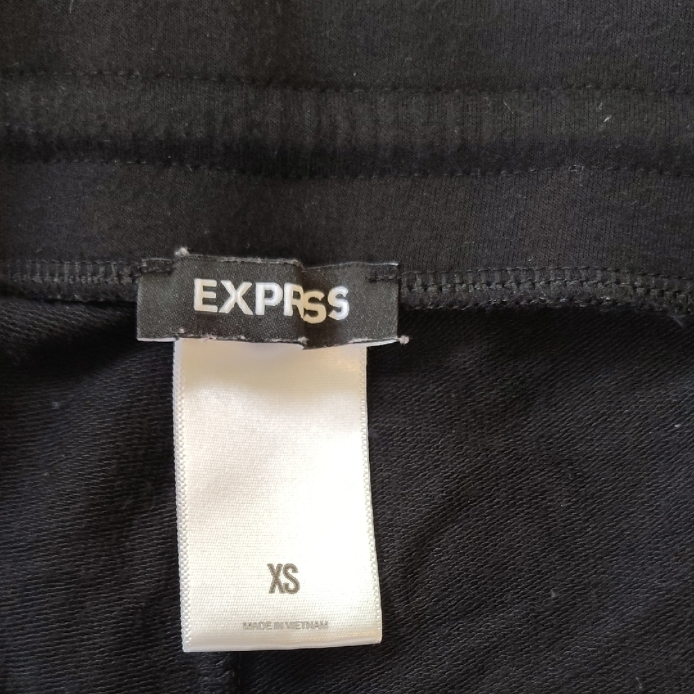 Express Women's Black Athletic Shorts Lightweight Comfort Size XS , Rayon. - Picture 2 of 7